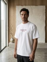Bordeaux Style™ - White Tee - Imagen 4