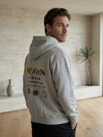 Global Tech™ –  Grey Hoodie - Imagen 3